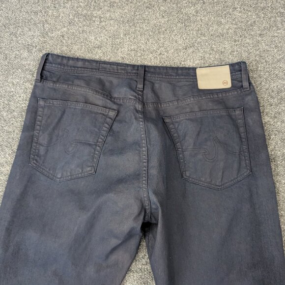 AG ADRIANO GOLDSCHMIED Jeans Everett Men's 38x32 Blue Zip Slim Straight Pants - Picture 7 of 16